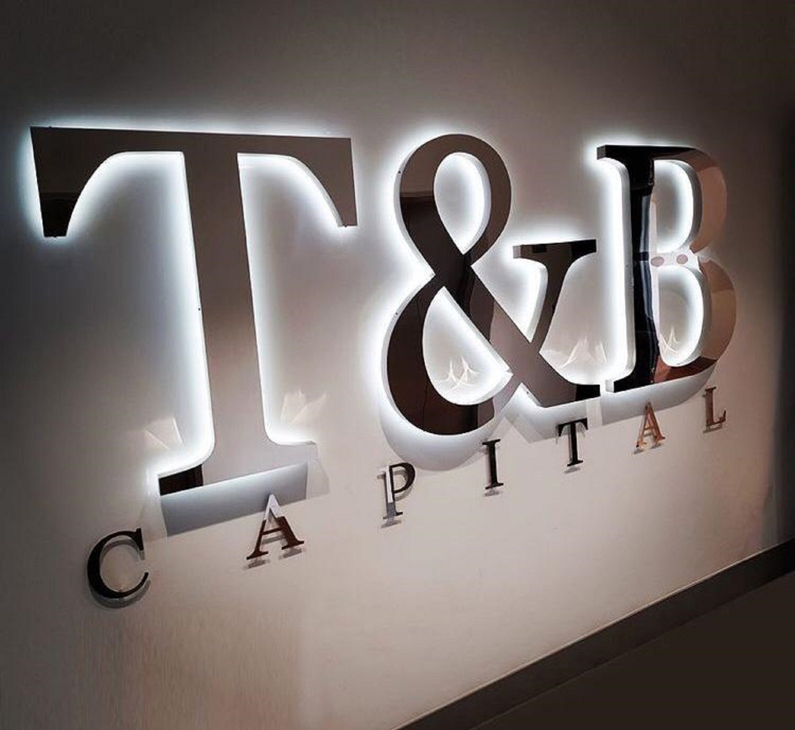 Signe rétroéclairé 3d Signalisation led Custom outdoor Office Etsy