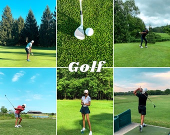 GOLF PRESET, sport preset, golf filter, groen en blauw filter, buiten preset