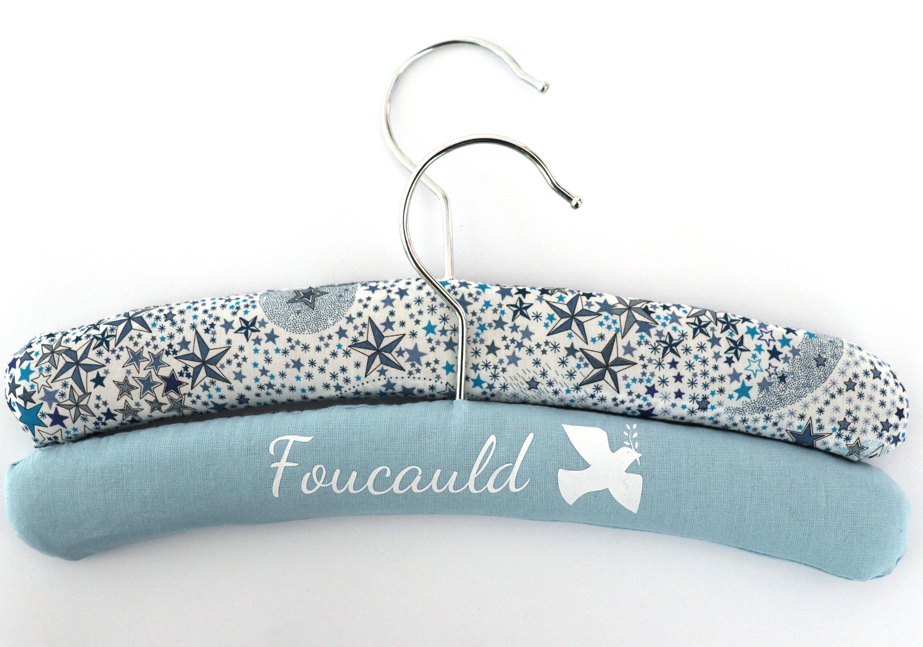 Lot de Cintres Pour Bébé Personnalisé + Liberty