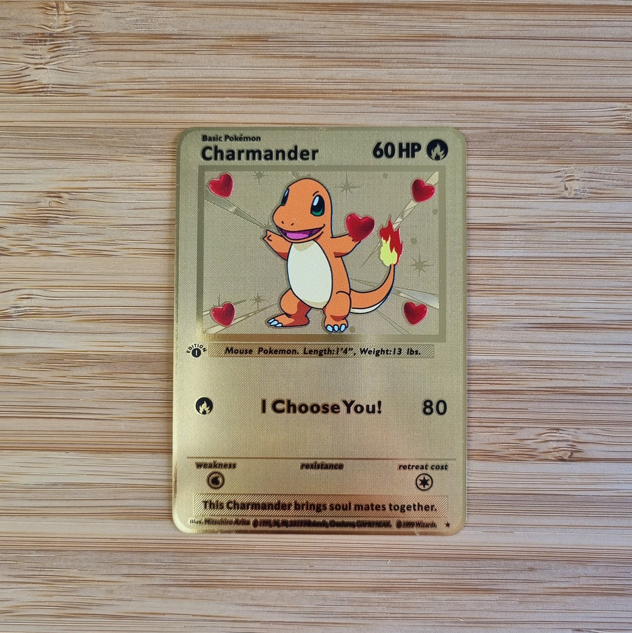 burger king pokemon gold cards blue box vs red box Valentines Day / Anniversary Card main image 1
