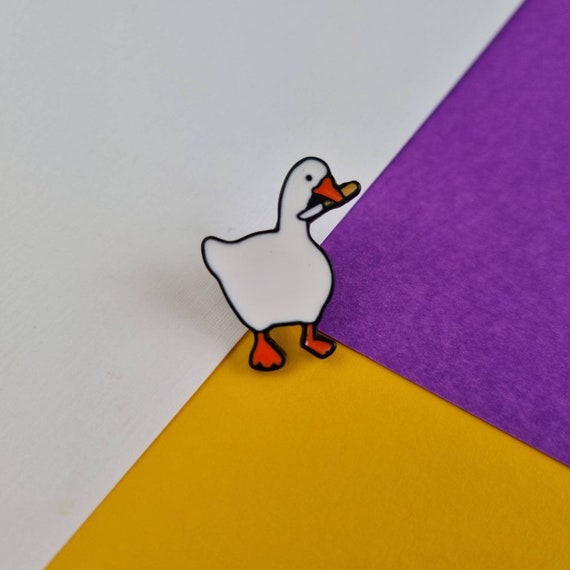 Untitled Goose Game Pin Badge 