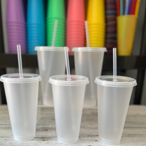 reusable cups with straws bulk