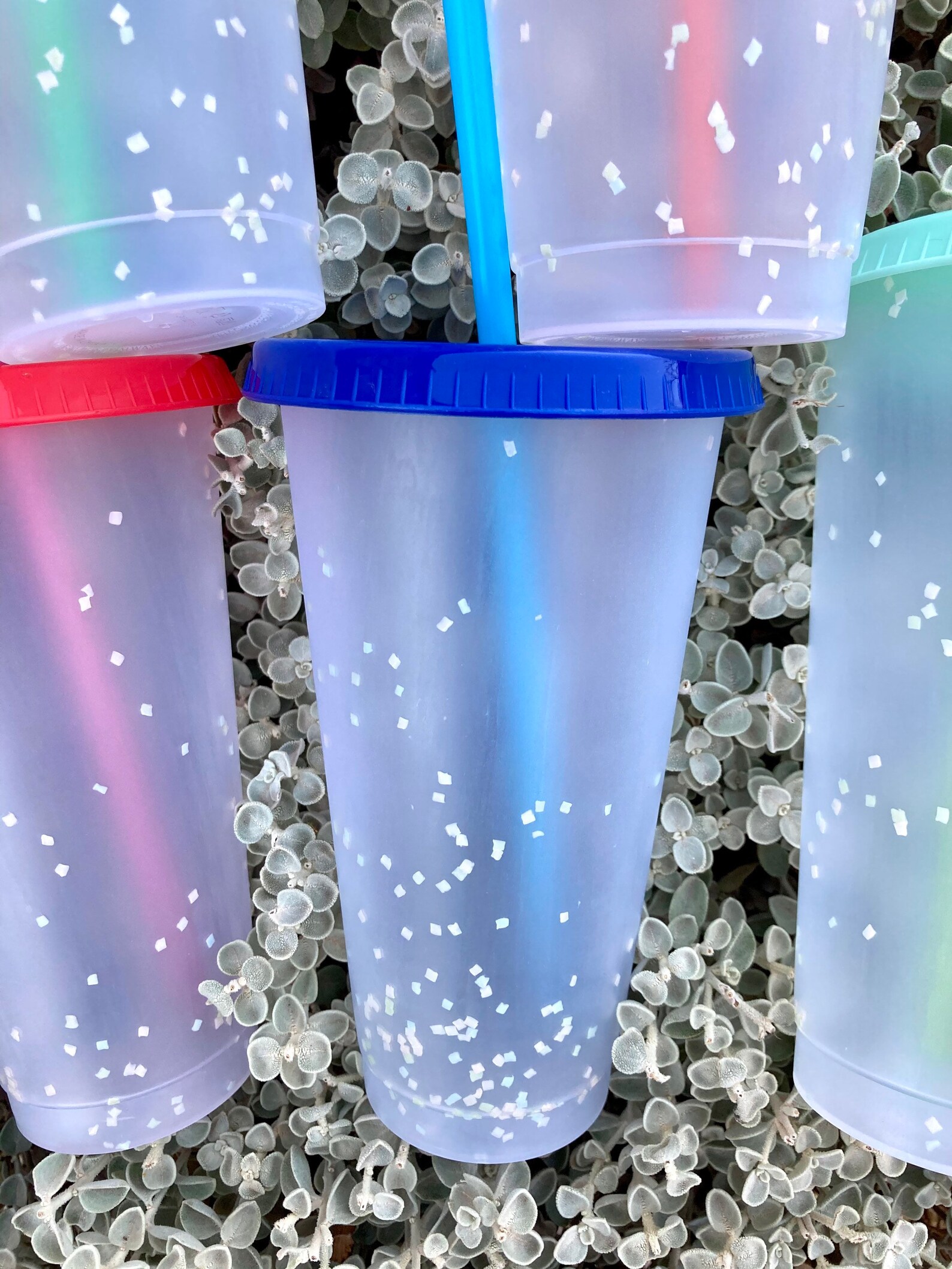 Confetti Color Changing Cold Cup l 24oz Confetti Cold Cup l Etsy
