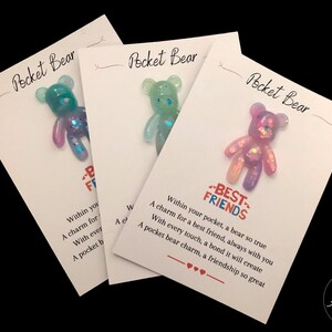 Harszakbeer "Beste vriend" - Suikerspincollectie - Perfect handgemaakt cadeau voor vrienden - Unieke aandenken