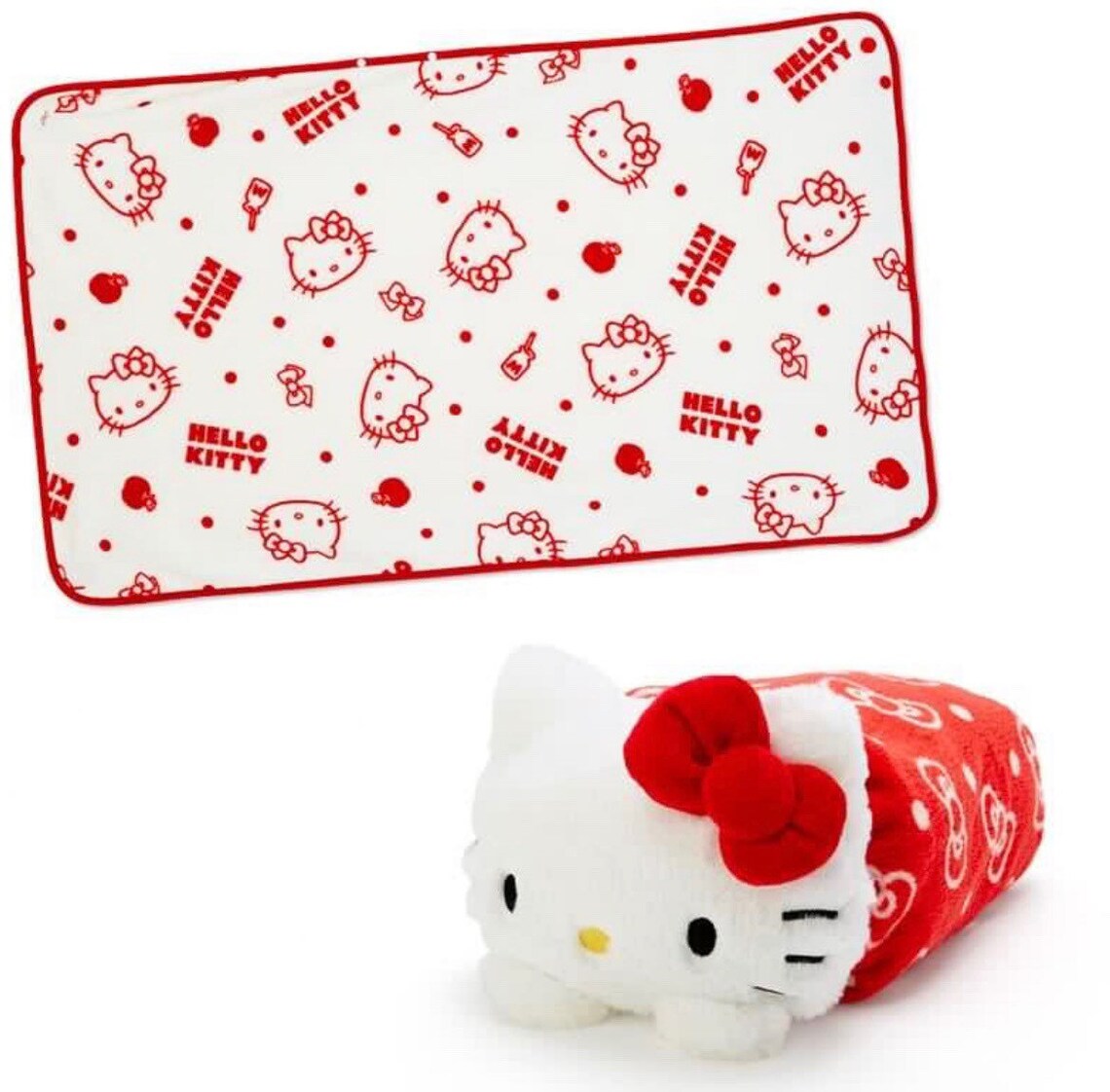 Sanrio Blanket and Case Cinnamoroll Hello Kitty Kuromi Etsy