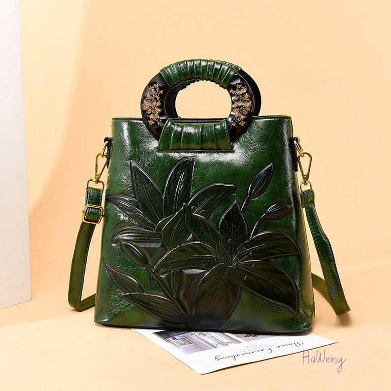 High Quality Women Handbag Floral Luxury Handbags Women Etsy