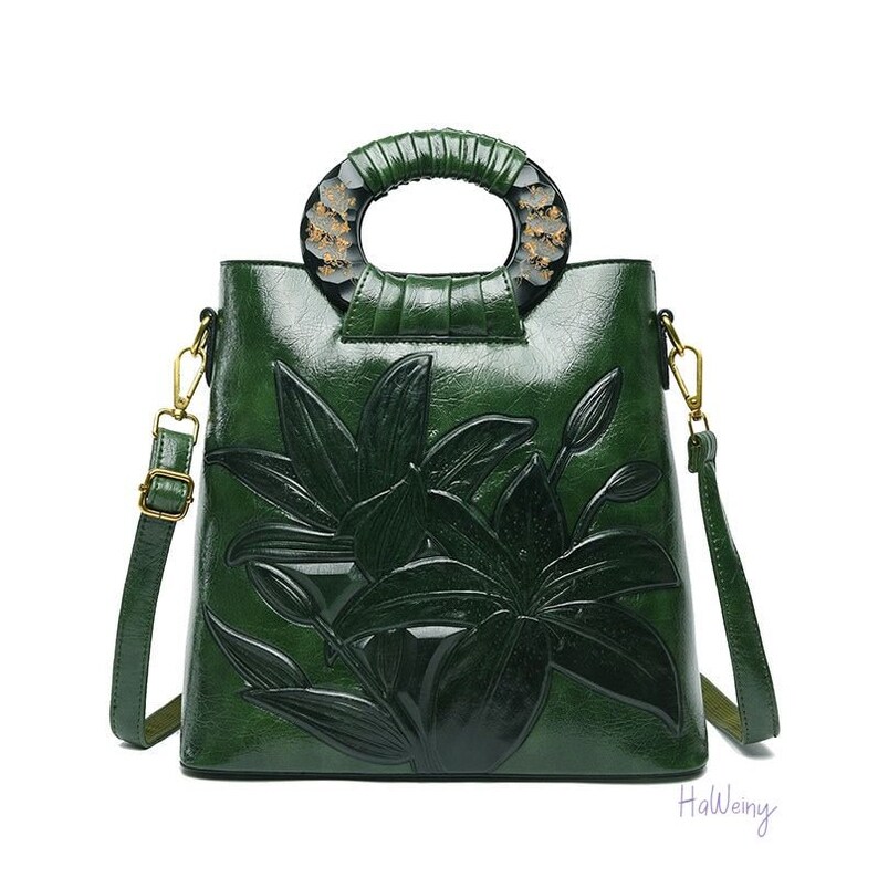 High Quality Women Handbag Floral Luxury Handbags Women Etsy