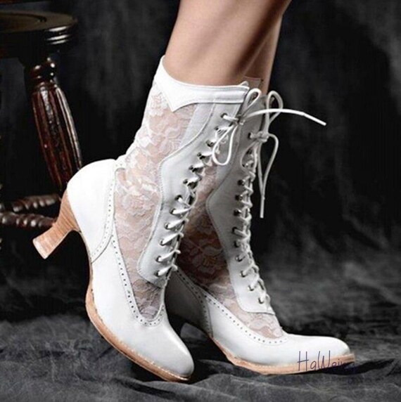 mid calf dress boots low heel