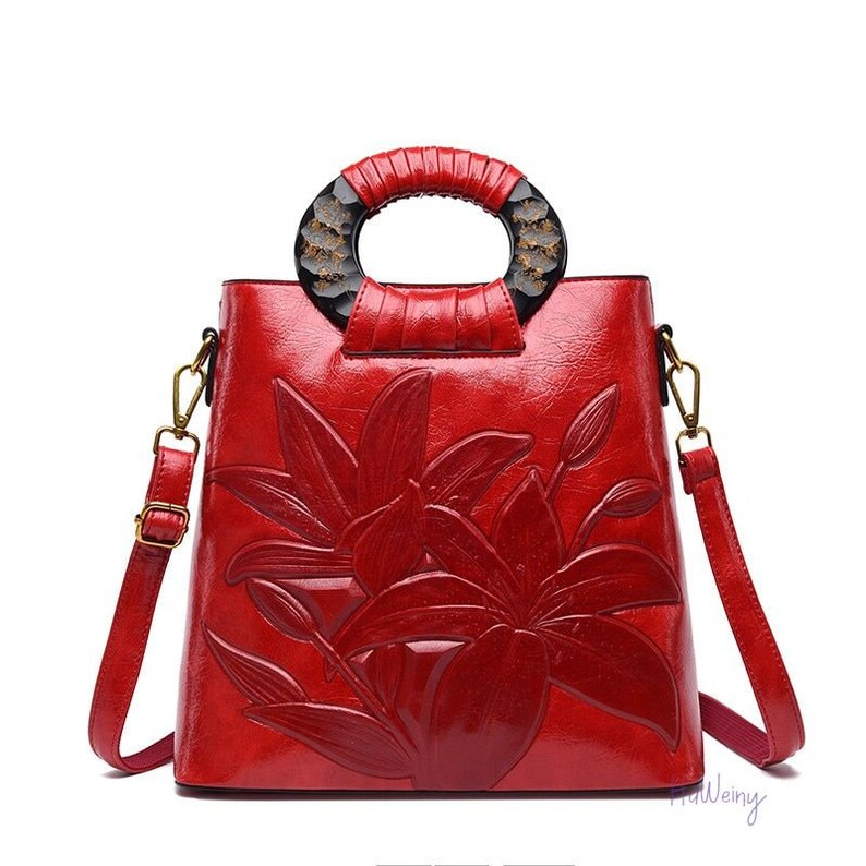 High Quality Women Handbag Floral Luxury Handbags Women Etsy