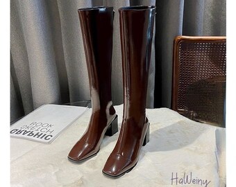 Knee High Boots - Etsy