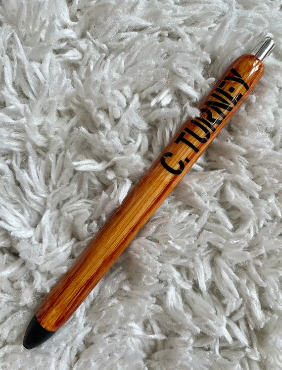 Wood Grain Pen Wood Pen Wood Epoxy Pen Custom Pen Etsy