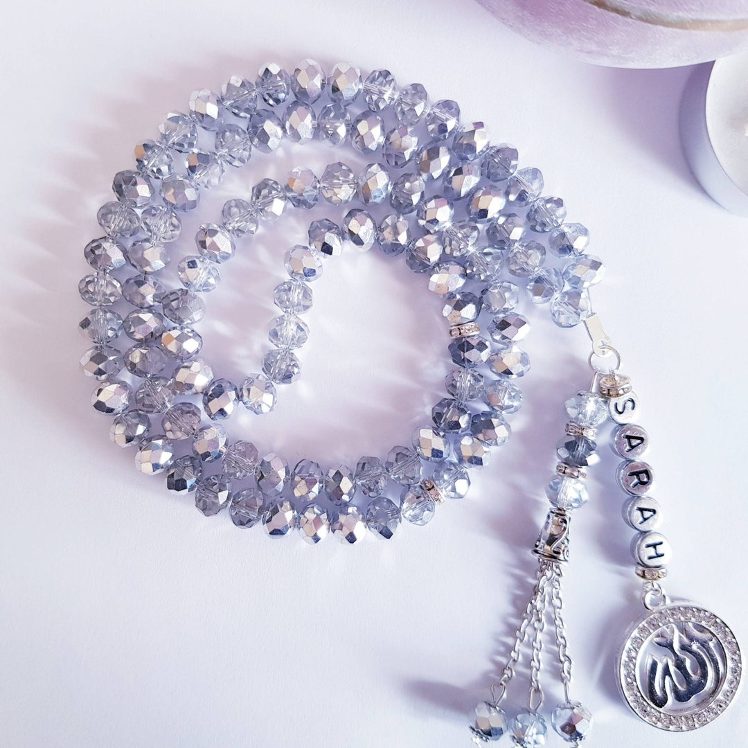 Personalised Tasbeeh 99 Beads Tasbih Tasbeeh Islamic Gift Tasbeeh
