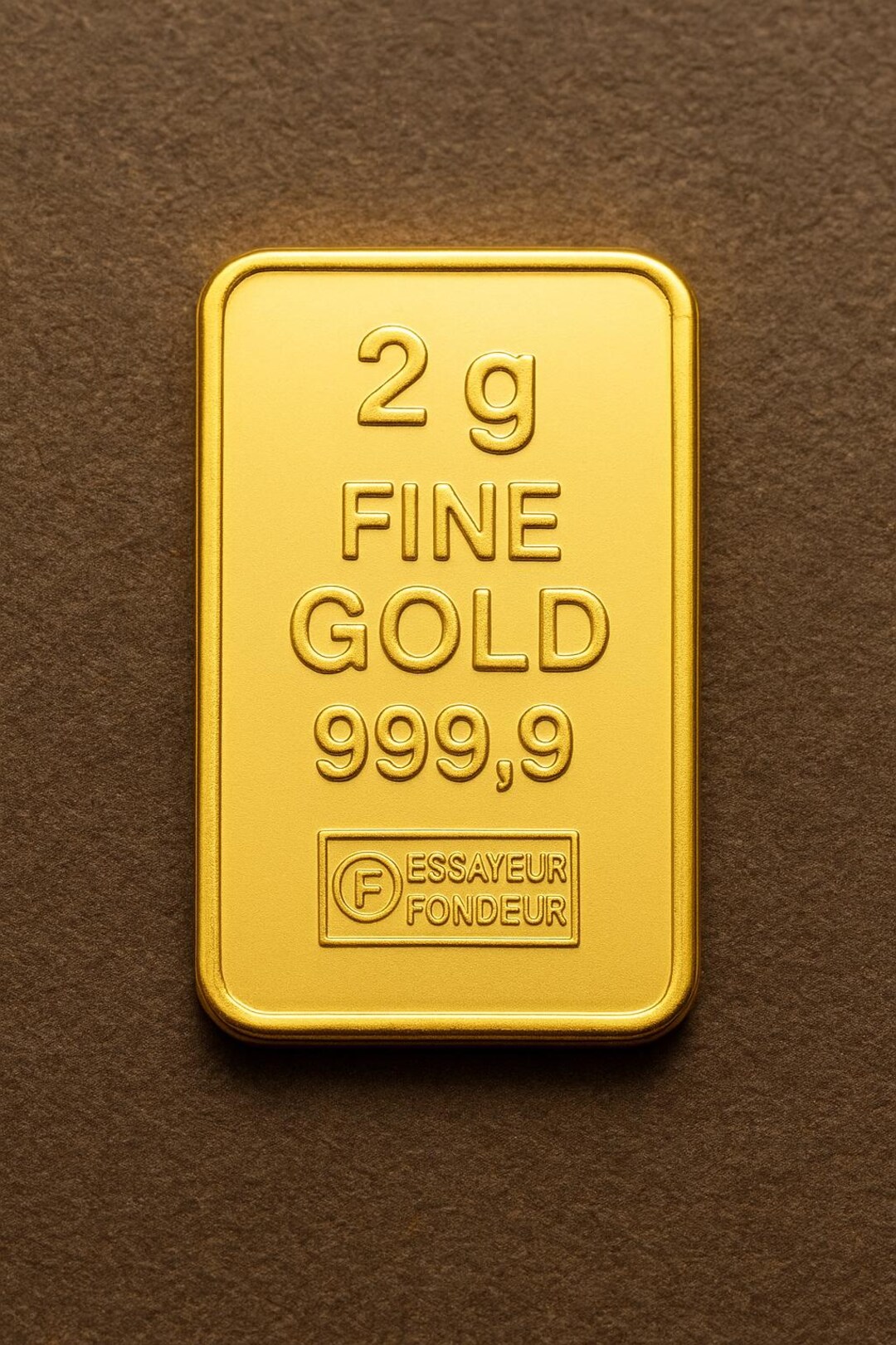 2g 24K Solid Gold Bar: Unique Collectible Investment - Etsy