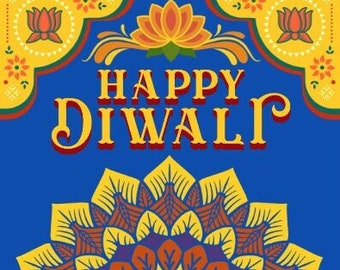 Indie design- Happy Diwali Greeting