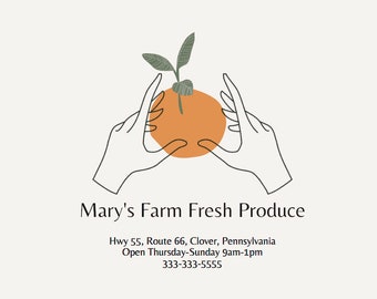 Custom Clean, Modern, Simple Business Card