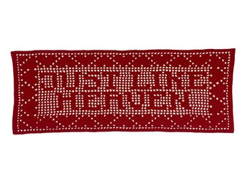 Heaven - filet crochet tapestry pattern PDF. PATTERN ONLY.