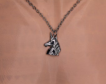 Sterling Silver Unicorn Pendant