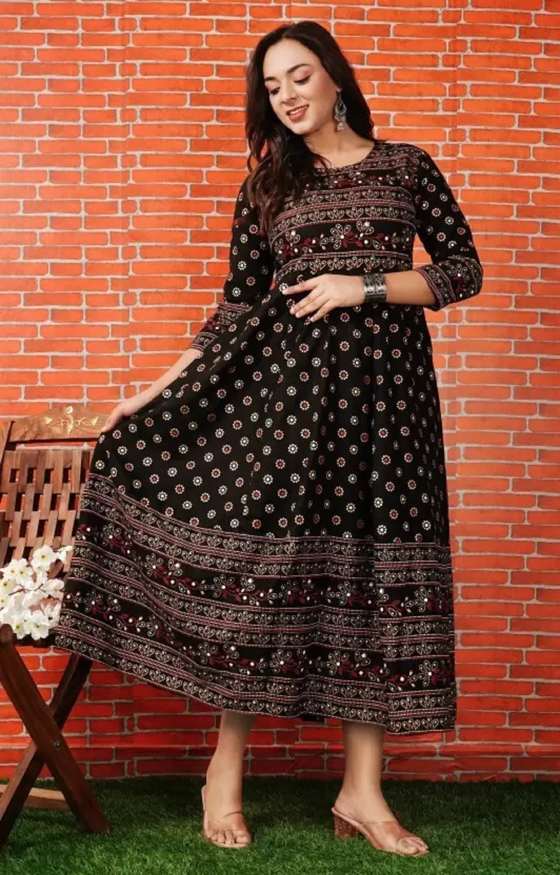 Designer top frock kurti