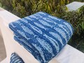 Indian Block Print fish print Cotton Kantha Quilt Handmade Vintage Quilts Boho Queen Size Bedding Throw Blanket Bedspread Quilted Hippie, product logo