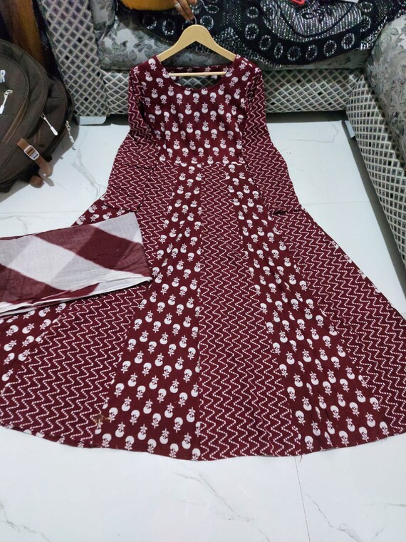 Paavi's Rewa Designer Rayon Ethnic Wear Kurti Set : Textilecatalog