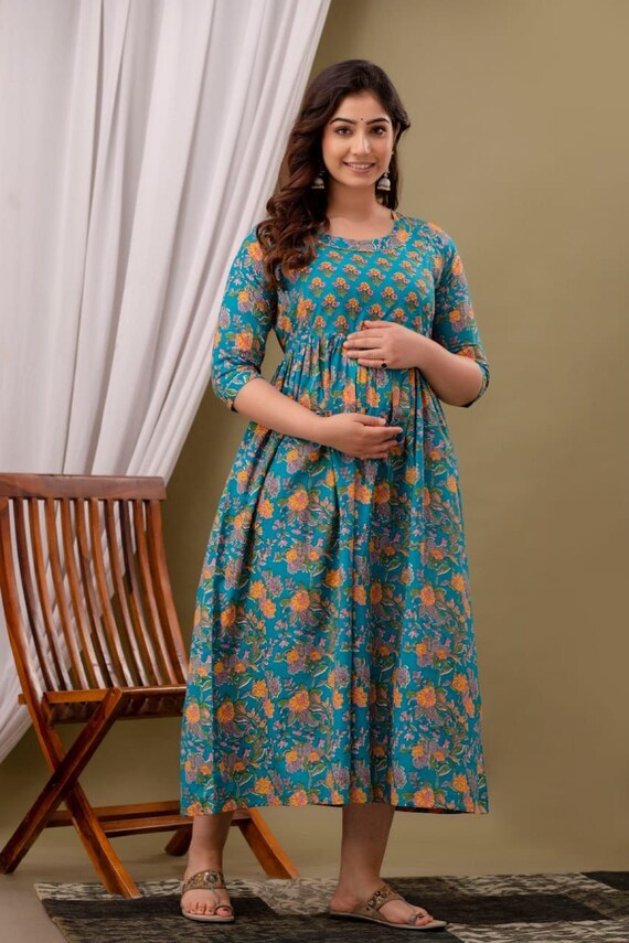 Cotton feeding best sale gown