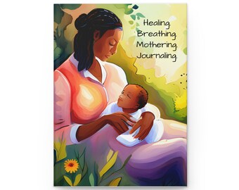 Journaling through Motherhood. Gifts for Mom. Gift of self care and reflection