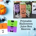Printable Halloween Juice Box Sleeves | Halloween Printable | Halloween ... Printable Halloween Juice Box Sleeves | Halloween Printable | Halloween ...