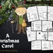 A Christmas Carol Printable Color the Story Activity Christmas ...