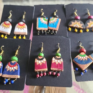 Terracotta on sale jewellery earrings