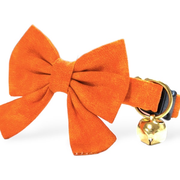 Orange Cat Collar Etsy