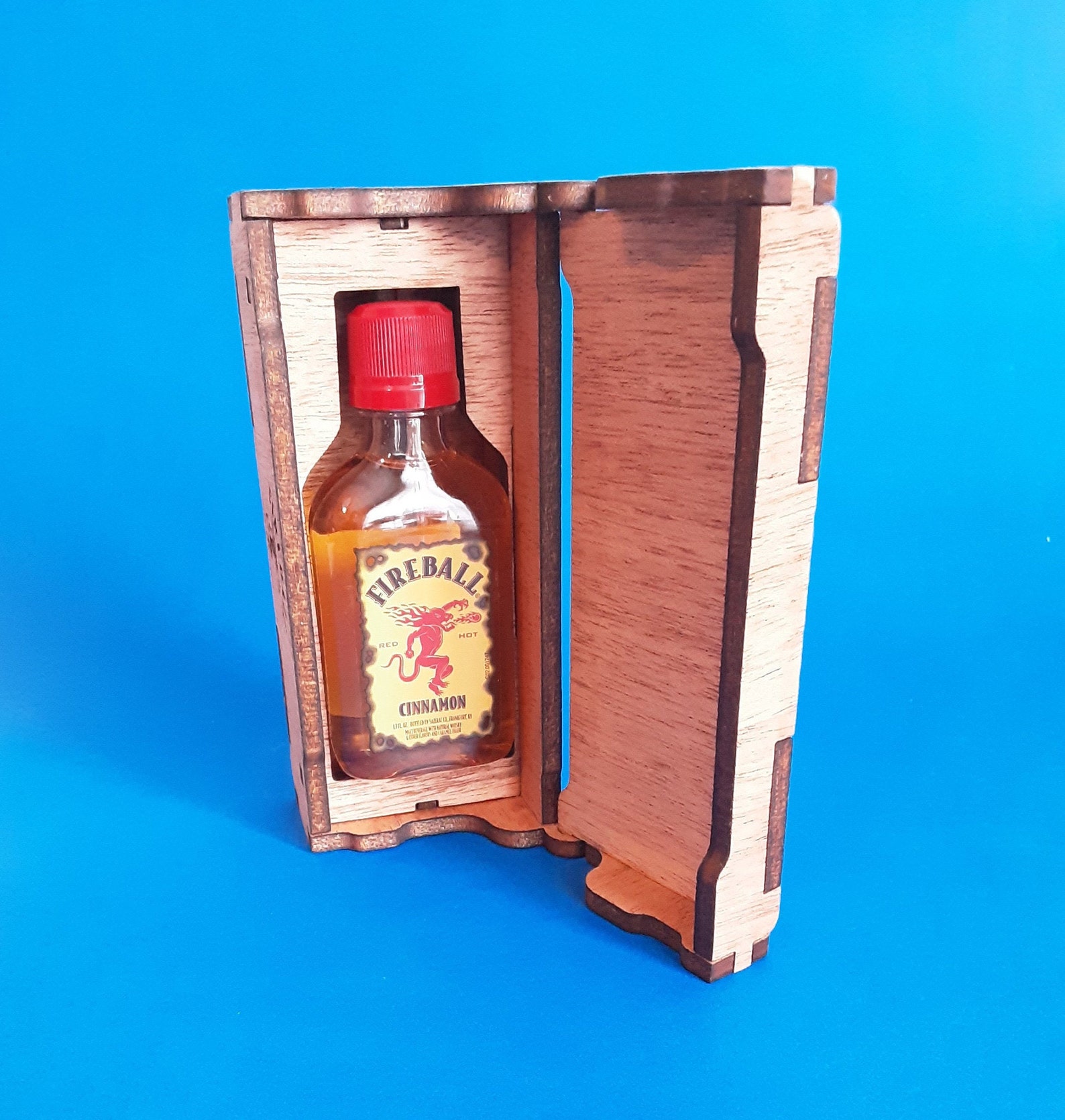 Fireball 50ml Bottle Box. Airplane Bottle Size Collector Etsy
