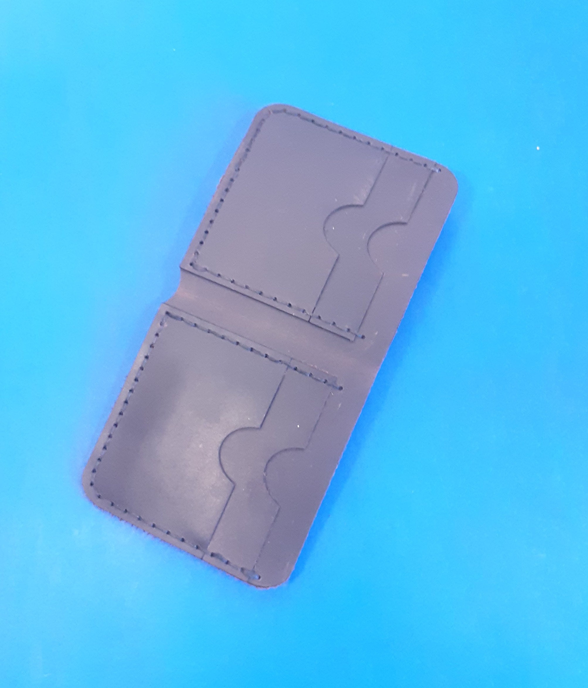 Bi-Fold Leather Wallet Pattern .SVG and .PDF Files Digital | Etsy