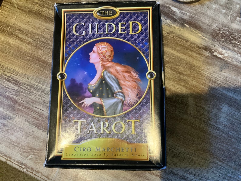 1st edition CIRO Marchetti The Gilded Tarot 78 tarot card deck sealed and book 2014 image 8