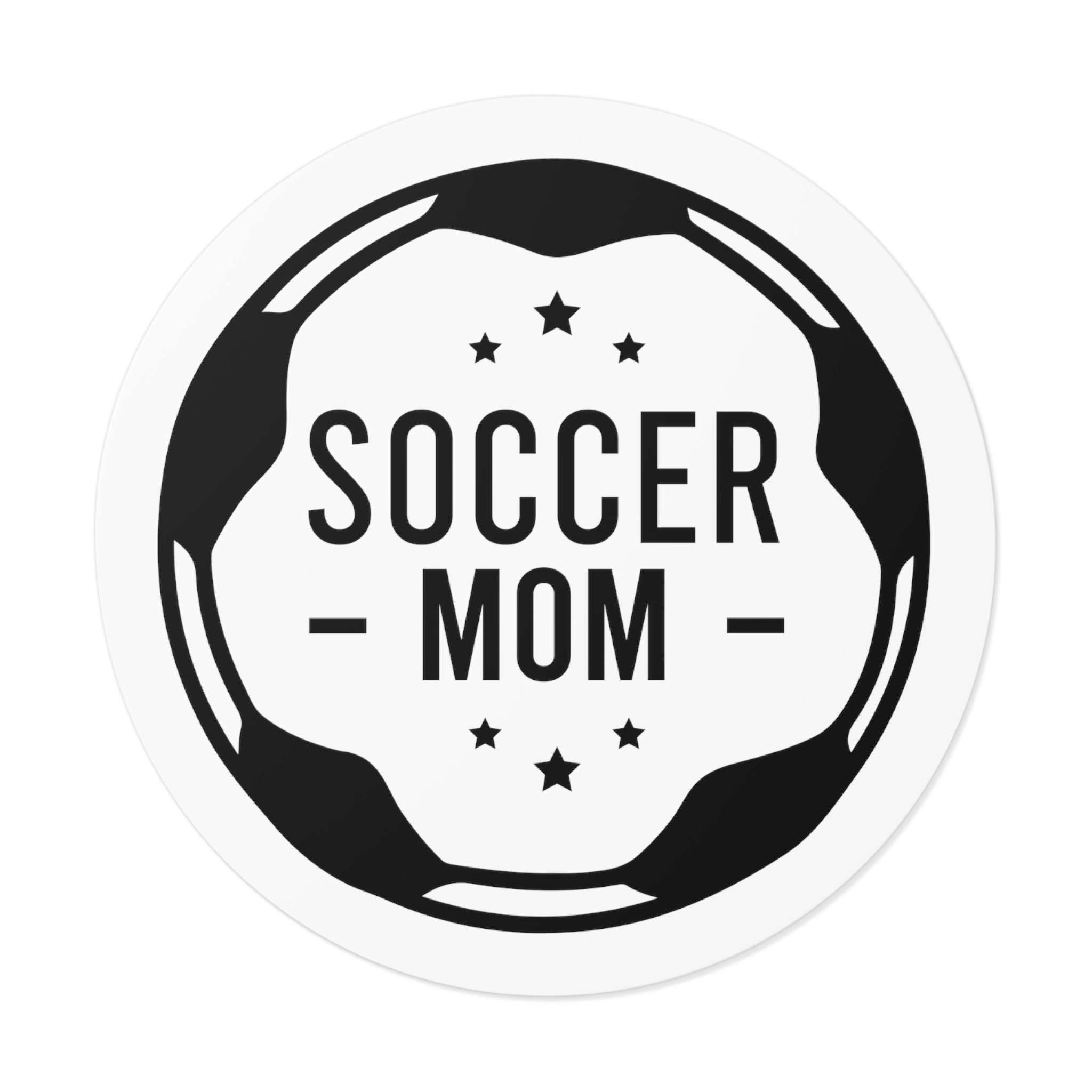 Soccer mom sticker discount