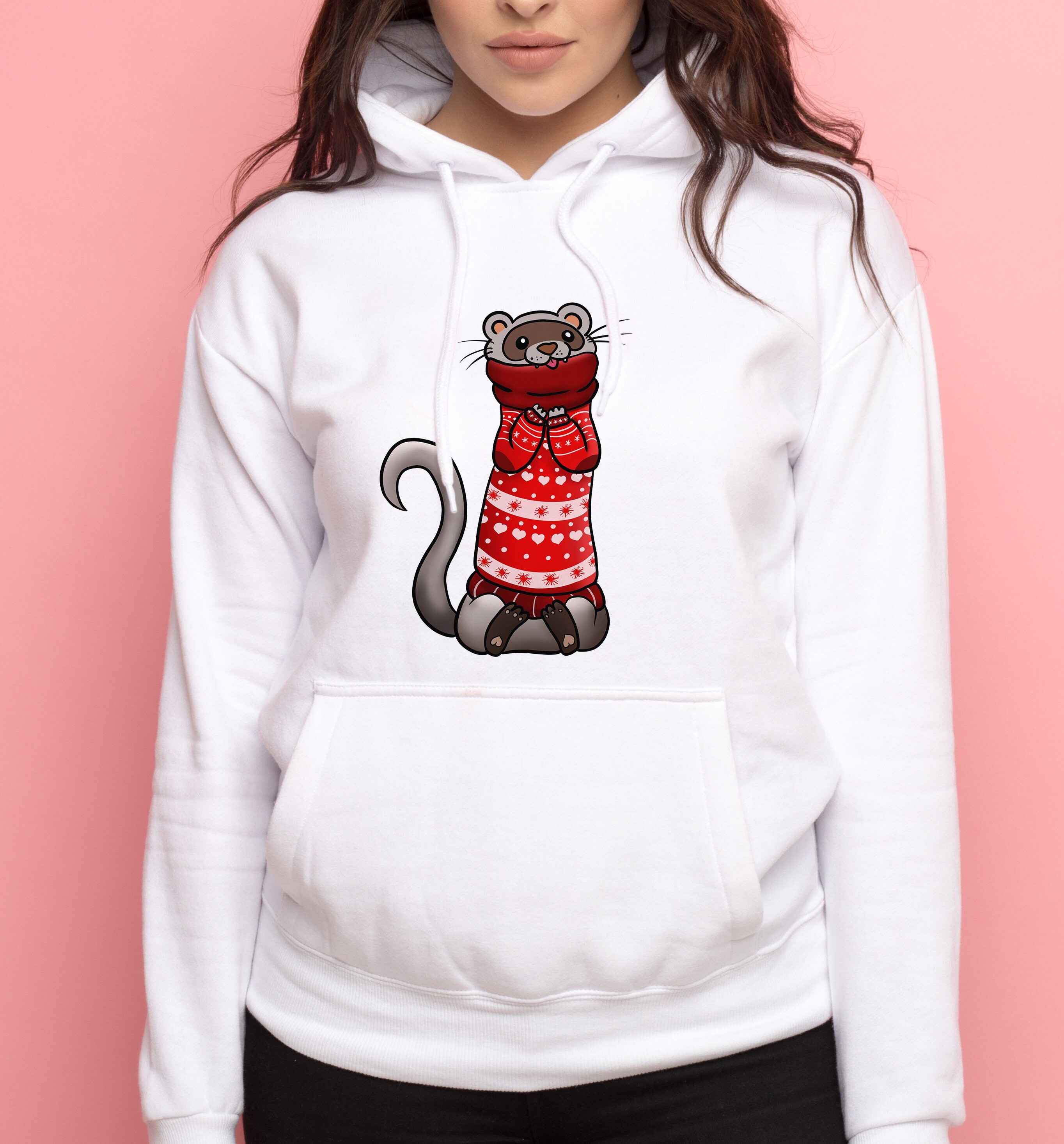 Ferret HOODIES Unisex ferret hoodie For Men Women animal Etsy