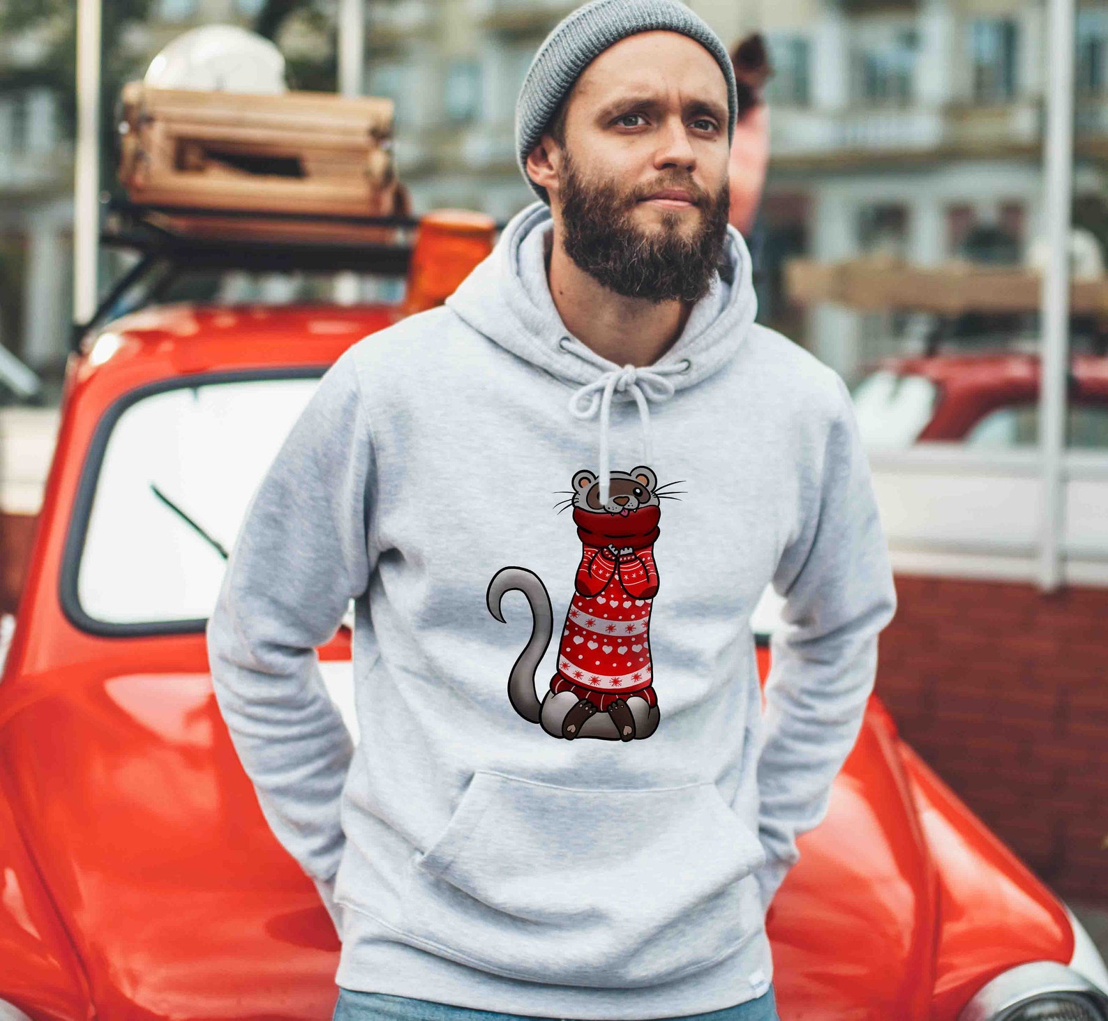 Ferret HOODIES Unisex ferret hoodie For Men Women animal Etsy