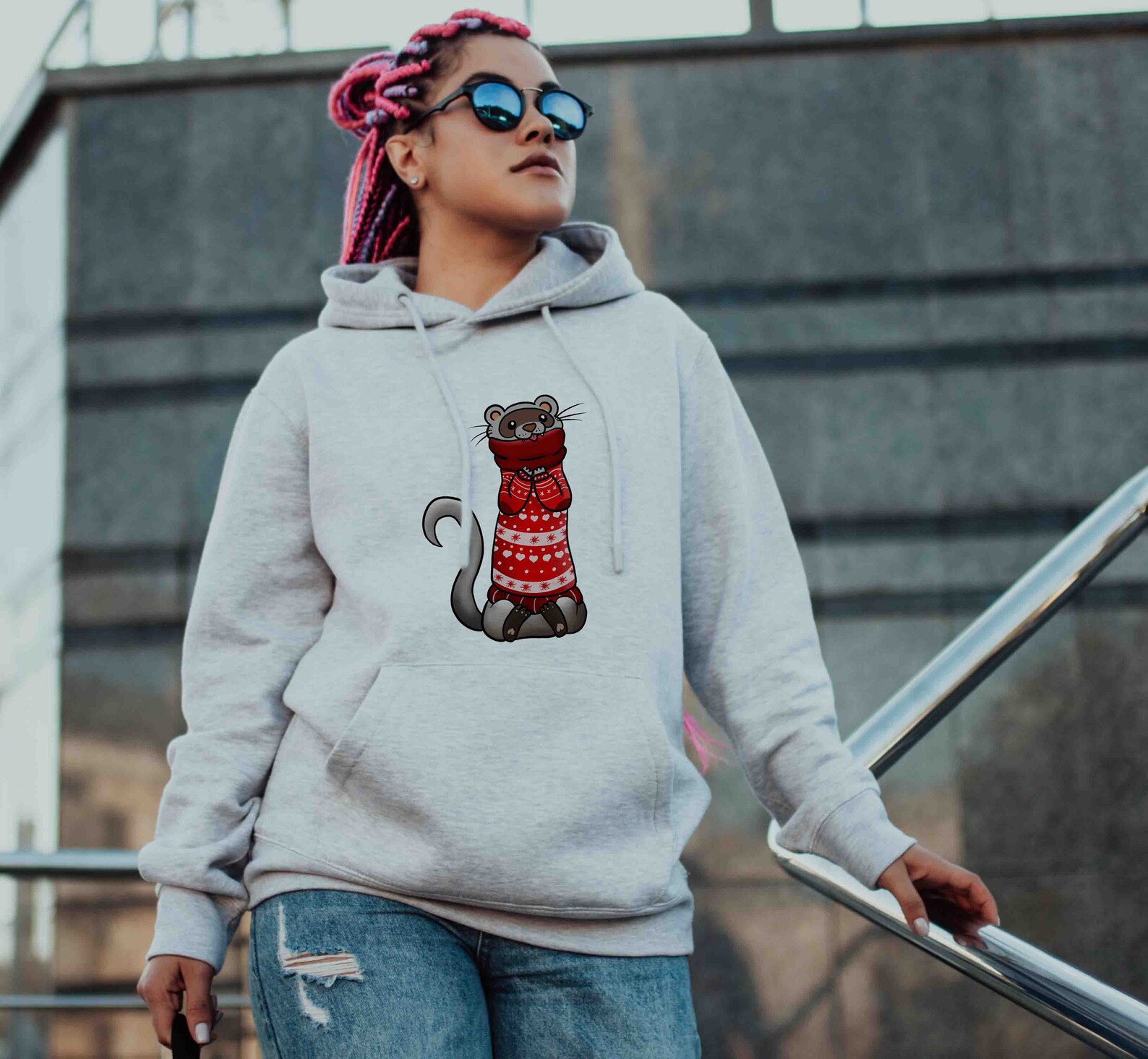 Ferret HOODIES Unisex ferret hoodie For Men Women animal Etsy