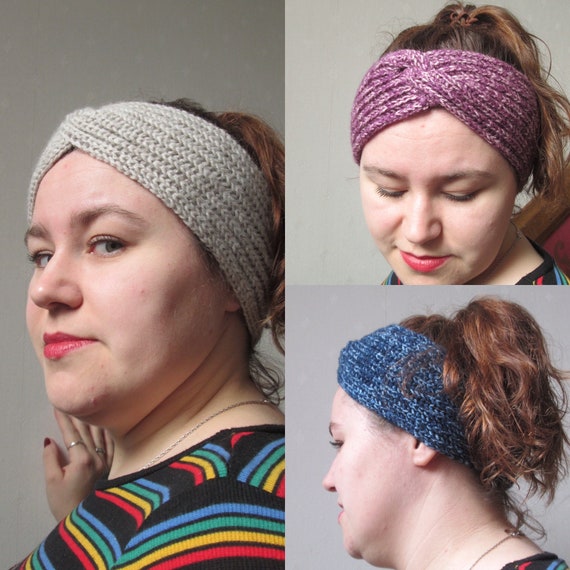 NEW COLOURS Twisted Earwarmers Etsy