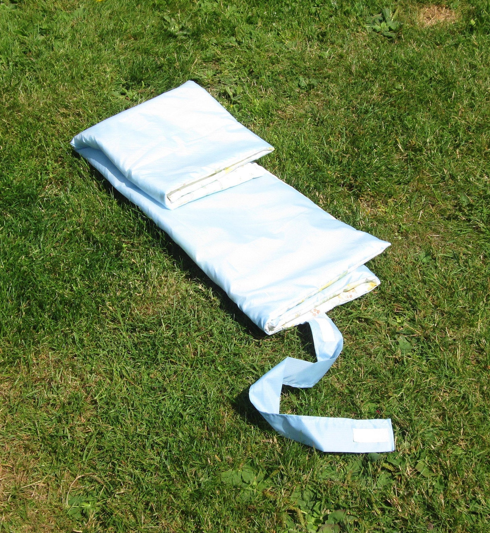 Vintage patchwork picnic blankets with waterproof back Etsy