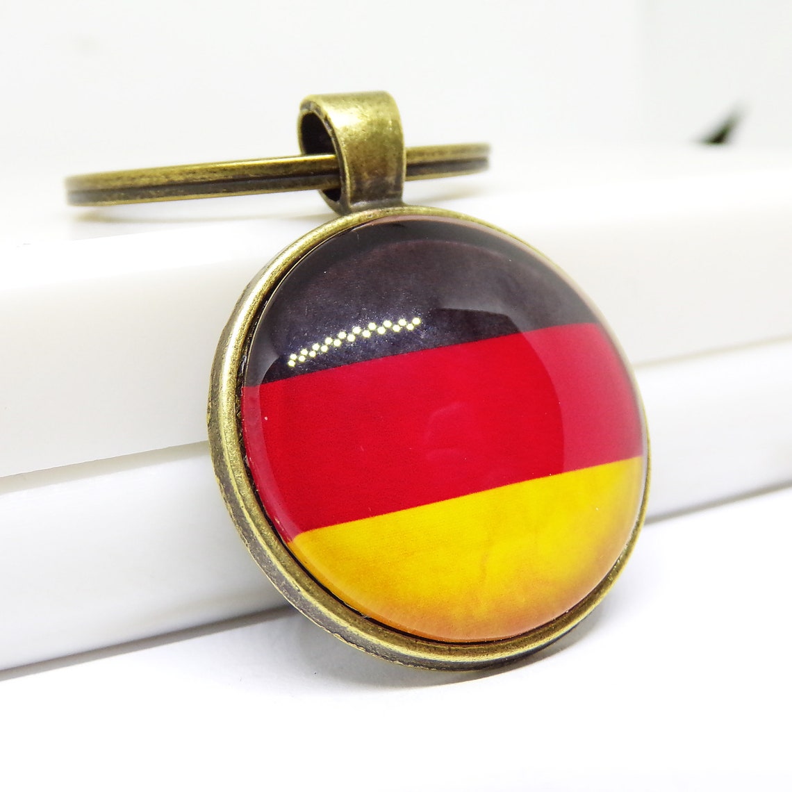 Germany Flag Keychain the Germany Flag Keychain German State Etsy UK