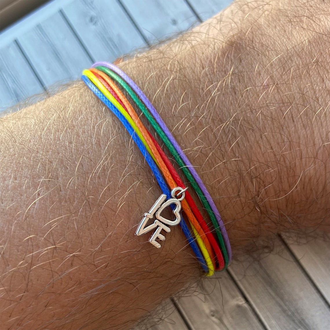 Regenbogen Pride Armband LGBTQ Pride Monat Schmuck Love Etsy