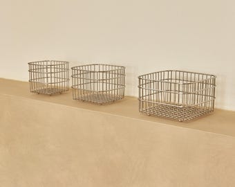 Stainless Steel Wire Basket, Desk Organizer, Bathroom and Entryway Storage, Organization Basket, Wire Bins, Storage Basket