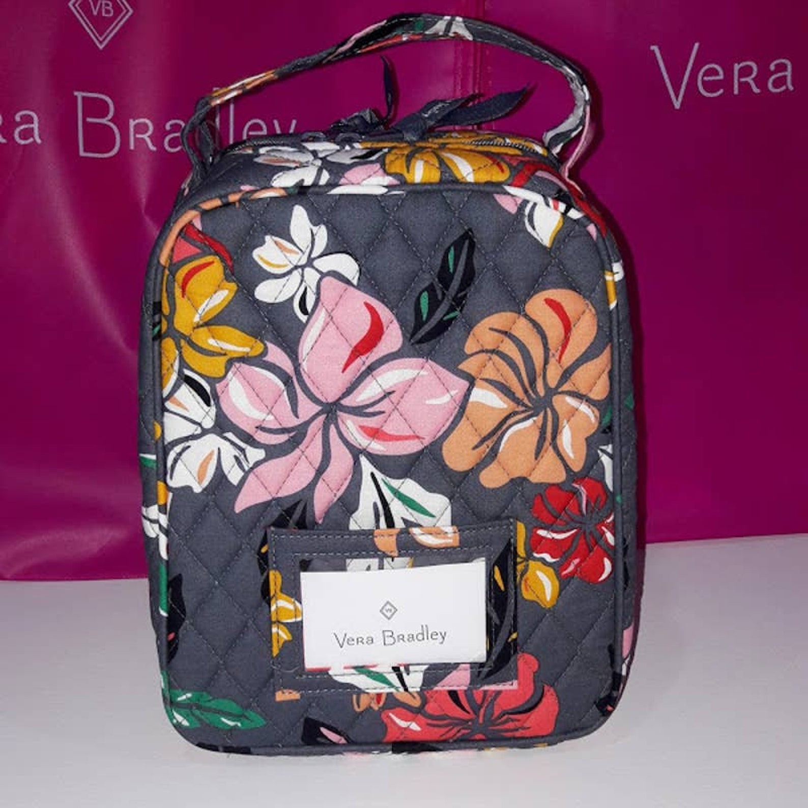 Vera Bradley Large Backpack and Lunch Bag Set Etsy