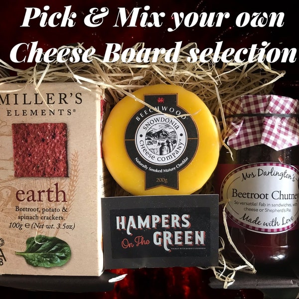 Pick & Mix Luxury Cheese Board Selection