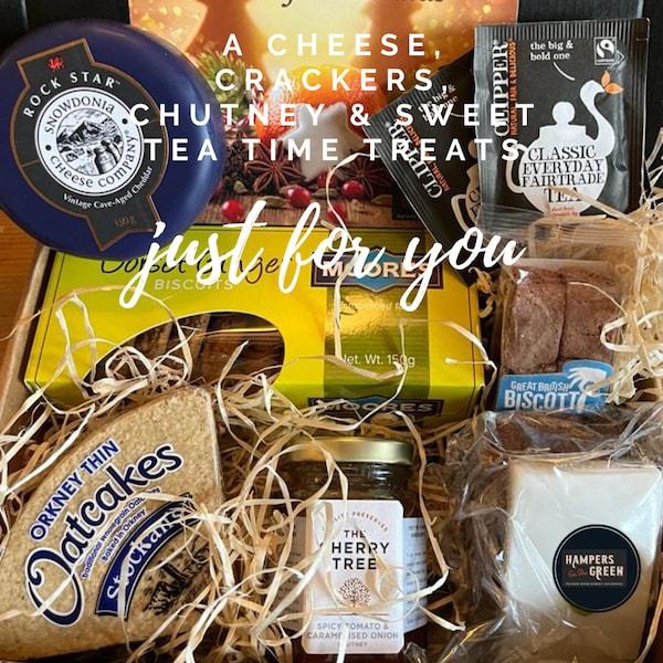 Cheese & Sweet Hamper Treat just for one!