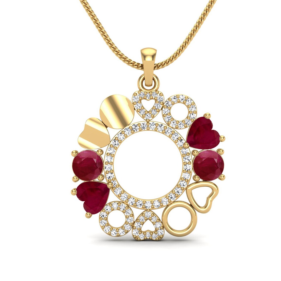 Red Ruby Jewelry Sets Ruby NecklaceRuby Earrings Ruby Rings | Etsy