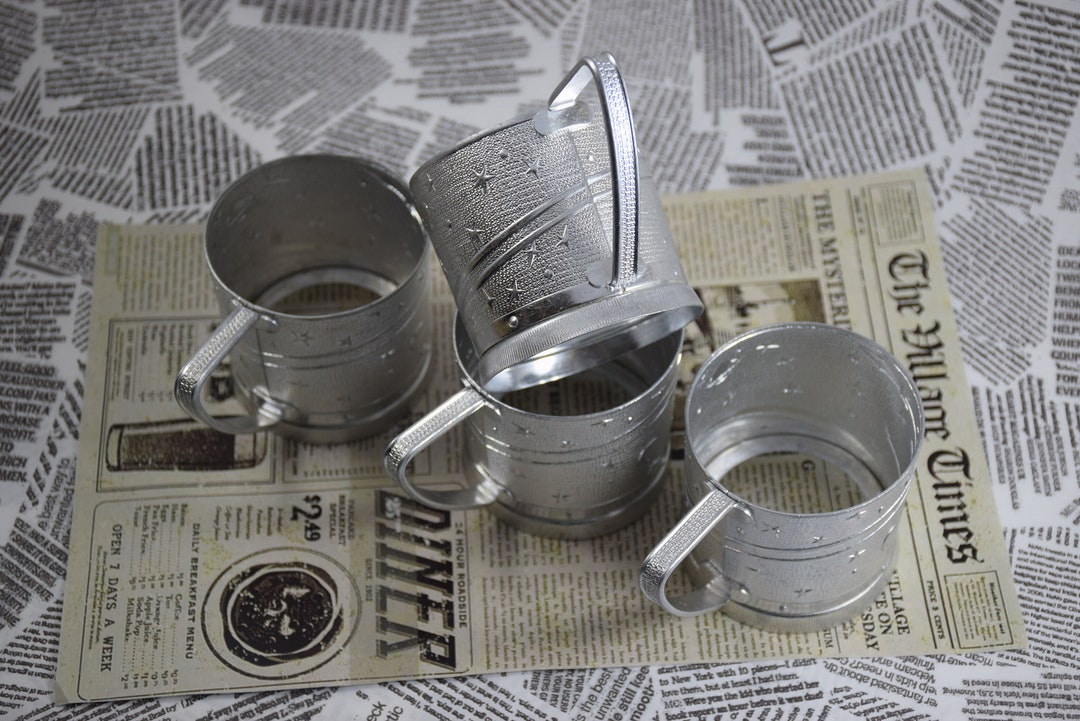 Vintage Glass Holder. Set of 4 Glass Holders. Vintage Kitchen Etsy