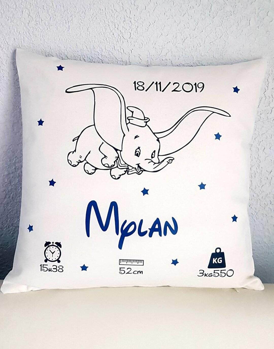 Custom Cushion Dumbo Theme Etsy