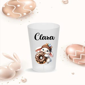 Regalo di Pasqua per bambini - Pasqua 2025 - Tazza di Pasqua personalizzata con cioccolato - Idea regalo di Pasqua