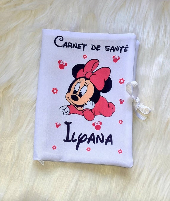 Protects Personalized Baby Minnie Health Book Etsy Protects Personalized Baby Minnie Health Book Etsy